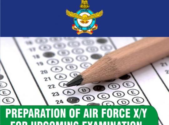 Preparation of Air Force Group X/Y for the upcoming examination